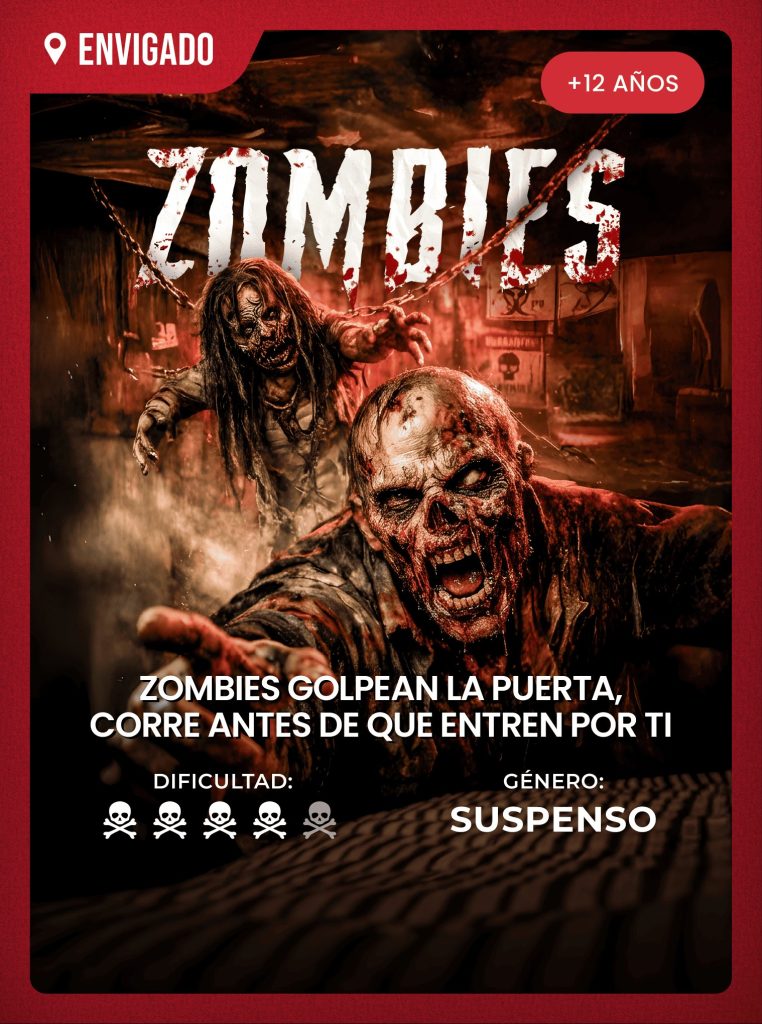 escape room de acción y terror en Medellín